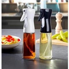 200 ml Dekoratif Tabancalı Spreyli  Cam Şişe Air Fryer Kızartmalara Uygun Püskürtmeli