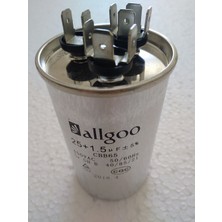 FullYedek Klima Kondansatör 25+1,5uf , 370 - 400 V Ac