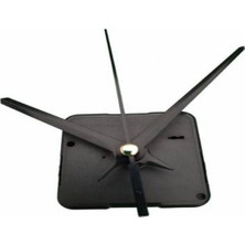 Beyaz Saat Mekanizması Seti, 16 Mm, Akrep, Yelkovan, Saniye, Askısız, Quartz