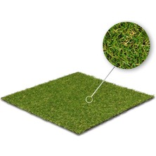 Suni Yapay Çim Halı Serisi - 20MM - Yeşil - En 2.5 Metre - Yüksek Çim Hissi