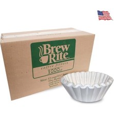 Basket Filtre Kahve Kağıdı 250 Adet 90/250 Filtre Kağıdı 85/245 Kahve Kağıdı Brew Rite 250/90 Basket Filtre Kahve Kağıdı