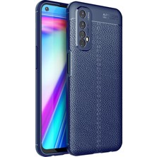 Newface Realme 7 Kılıf Auto Focus Kapak - Lacivert Drstr