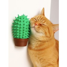 MADEORA3D 3D Baskı Kedi Kaşınma Kaktüsü – 15 cm Pla Malzeme, Duvara Monte Edilebilir Tırmalama Oyuncağı