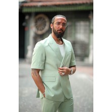 Yeni Koleksiyon Özel Tasarım Geniş Kalıp Mono Yaka Takım