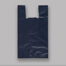 YSK Plastik 40X70 cm Siyah Atlet Poşet – Kalın, Kulplu Küçük Boy Taşıma Torbası