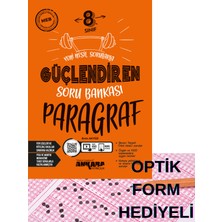 8. Sınıf Paragraf Güçlendiren Soru Bankası Optik Form Hediyeli
