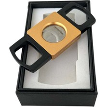 Parmida Siyah-Gold Metal Puro Makası Kesici