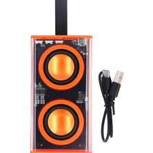 Rgb Işıklı Hoparlör Taşınabilir Hoparlör Kablosuz Bluetooth 5.0 Bağlantı