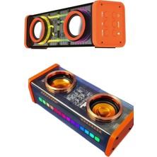 Rgb Işıklı Hoparlör Taşınabilir Hoparlör Kablosuz Bluetooth 5.0 Bağlantı