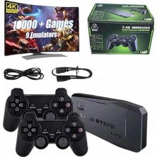 2.4g Uyumlu Kablosuz Çift Kol Atari Retro 20000 Oyun Game Stick