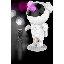 Astronot Bluetooth Hoparlör Gökyüzü Projektör Gece Lambası