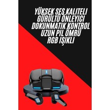 Gamer Kulaklık Gecikme Yapmaz Yüksek Ses Kaliteli Kablosuz Bluetooth Kulaklık