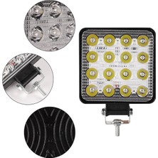 16 Ledli Çalışma Lambası Araç Görüş Lambası Oto Lamba