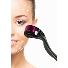 Derma Roller Titanyum Uçlu 540 Iğneli 1 mm Saç Sakal Çıkarma ve Cilt Bakım Masaj Aleti