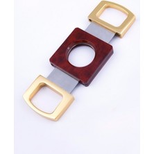 Parmida Bordo-Gold Işlemeli Puro Makası Kesici