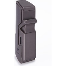 Cohiba Tek Torch Pürmüz Gunmetal Dahili Delici & Iğne Metal Puro Çakmağı