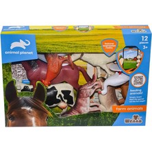 SH-D5904 Kutulu 12 Parça Çiftlik Hayvanları - Vardem Oyuncak