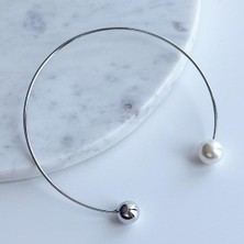 Çelik Incili Choker