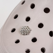 Josellini Crocs Terlik Süsü, Terlik Aksesuarı, Taşlı Crocs Süsü, Ayıcık Figürlü Crocs Taşı, 2'li Aksesuar