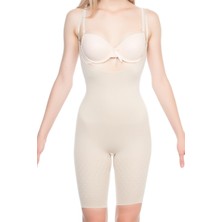 Marsilyan Modlive Ten Mı Emay 2038 Popo ve Göğsü Açık Paçalı Boy Korse