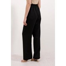 Grip&hug 6612 Yüksek Bel Kumaş Pantolon - Siyah