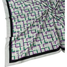 Vav Ipek Kadın Micro Twill Sport Desenli Eşarp