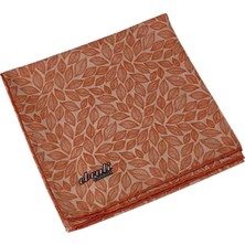 Ebruli Prime Pamuk Comfort Desenli Eşarp 90X90 cm - Yaprak Desenli