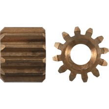Pshcooe Wpl D12 1/10 Rc Araba Yükseltme Parçaları 2 Adet 12T Motor Dişli Yedek Aksesuarları (Yurt Dışından)