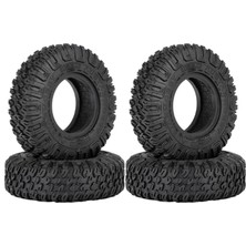 Pshcooe Adet 85MM 1.55 Inç Kauçuk Jant Lastikleri Lastik 1/10 Rc Paletli Araba Eksenel Yeti Jr RC4WD D90 Tf2 Tamiya CC01 LC70 Mst (Yurt Dışından)