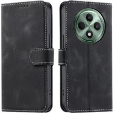 Mellow Boutique Oppo Oppo 12F Bilek Kayışı Pu Deri Manyetik Cüzdan Kartı Için Flip Case (Yurt Dışından)