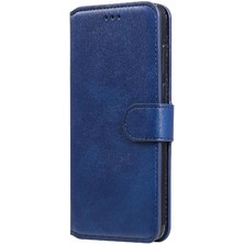 Mellow Boutique Xiaomi Poco X3/x3 Pro/x3 Nfc Basit Iş Pu Deri Manyetik Kapaklı Cüzdan Telefon Kılıfı Kart Tutuculu Koruma Kılıfı (Yurt Dışından)