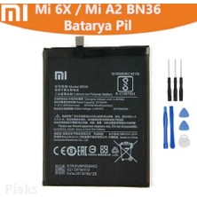 Xiaomi Mi 6x/redmi A2/mi A2 BN36  Pil Batarya ve Tamir Seti