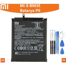 Xiaomi Mi 8 Mi8 BM3E Batarya Pil ve Tamir Seti