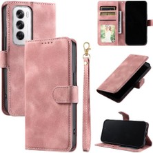 Mellow Boutique Oppo Oppo 12 5g Için Flip Case Kickstand Cüzdan Kart Yuvaları Pu Deri Bilek (Yurt Dışından)