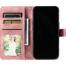 Mellow Boutique Oppo Oppo 12 5g Için Flip Case Kickstand Cüzdan Kart Yuvaları Pu Deri Bilek (Yurt Dışından)