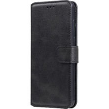Mellow Boutique Samsung Galaxy A52 5g Basit Iş Pu Deri Manyetik Kapaklı Cüzdan Telefon Kılıfı Kart Tutuculu Koruma Kılıfı (Yurt Dışından)