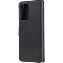 Mellow Boutique Samsung Galaxy A52 5g Basit Iş Pu Deri Manyetik Kapaklı Cüzdan Telefon Kılıfı Kart Tutuculu Koruma Kılıfı (Yurt Dışından)