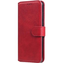 Mellow Boutique Samsung Galaxy A52 5g Basit Iş Pu Deri Manyetik Kapaklı Cüzdan Telefon Kılıfı Kart Tutuculu Koruma Kılıfı (Yurt Dışından)