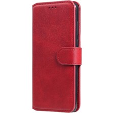 Mellow Boutique Realme C35 Basit Iş Pu Deri Manyetik Kapaklı Cüzdan Telefon Kılıfı Kart Tutuculu Koruma Kılıfı (Yurt Dışından)