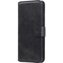 Mellow Boutique Xiaomi Redmi Note 11S 5g Basit Iş Pu Deri Manyetik Kapaklı Cüzdan Telefon Kılıfı Kart Tutuculu Koruma Kılıfı (Yurt Dışından)