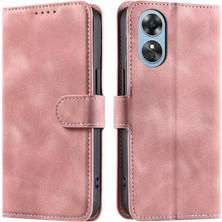 Mellow Boutique Oppo A78 4g Pu Deri Bilek Kayışı Kickstand Cüzdan Kartı Için Flip Case (Yurt Dışından)