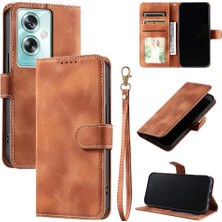 Mellow Boutique Oppo A79 5g Cüzdan Kart Yuvaları Için Flip Case Kickstand Bilek Kayışı Manyetik (Yurt Dışından)