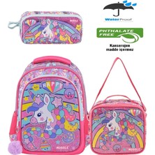 1661 Anatomik Sırtlı Yapılı Kız ve Erkek Çocuk Ilkokul Çantası