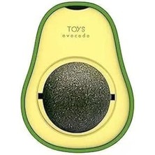 Odavar Avokado Top Oyuncak, Kedi Otu Yalama Oyuncağı, Catnip, Avocado, Kedi Çimi Oyuncağı, Kedi Duv