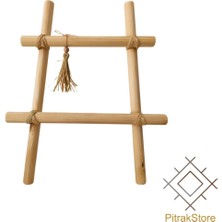 Çam Ağacı Dekoratif Küçük Merdiven, Havluluk, Aksesuarlık