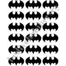 Yenilebilir Pasta Resmi Kurabiye Baskısı Pirinç Kağıdı Batman Pasta Kurabiye Baskısı