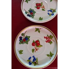 Çay Tabak 6 Lı Seramik Bohemıa