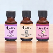 3'lü Esans Seti: Yasemin, Lavanta, Sabun, Buhurdanlık Yağı ve Kurutma Topu Kokusu