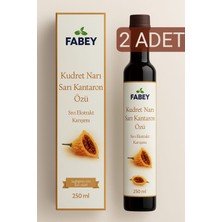 Fabey Kudret Narı & Sarı Kantaron Özü Sıvı Ekstrakt Karışımı 250ML x 2 Adet