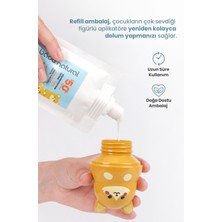 Bade Natural Çocuk Güneş Koruyucu Losyon 50+ Spf %100 Doğal Refill Paket + Kedi Figürlü Aplikatör Set